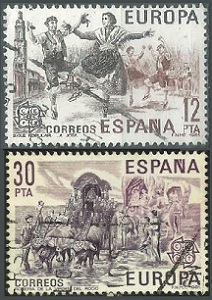 España #2236 - 2237 1981 Serie completa