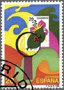 España #2592 1988 "Coleccionar sellos"