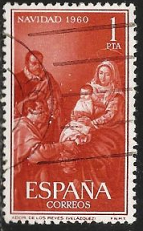 España #968  1960  «Navidad»