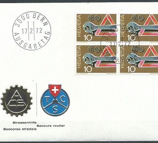 Suiza #540   1972   F.D.C.   cuadro