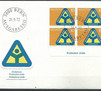 Suiza #551  1972  F.D.C.  Cuadro