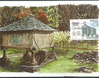 España #2563   1988  Maxicard "Almacén costero cantábrico"