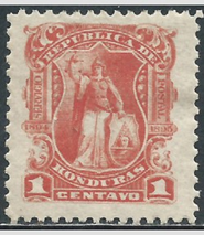 Honduras #87  1895  Nueva