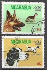 Nicaragua #1145 - 1146   1982