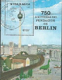 Nicaragua #C1154 1987 H.S.