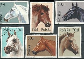 Polonia #2894 - 2899  1989  Serie completa