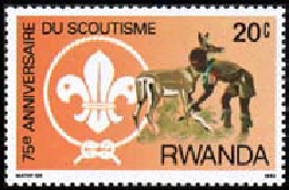 RUANDA #1122  1983  Nueva