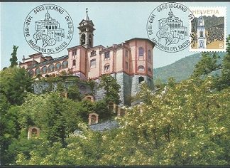 Suiza #558  1973   Tarjeta máxima