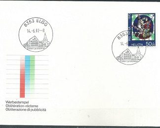 Suiza #B393  1970  F.D.C.