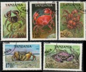 TANZANIA #1296 - 1300 1994