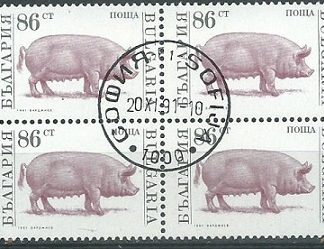 Bulgaria #3586 1991  Cuadro