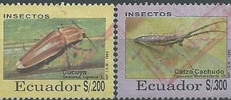 Ecuador #1310 - 1311  1993