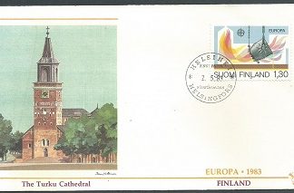 FINLANDIA #679 1983 F.D.C. "Fundición - Europa"