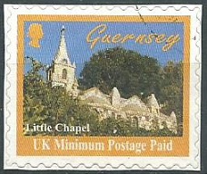 Guernsey #627 1998 Autoadhesiva en papel