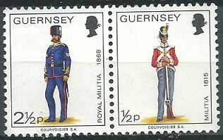 Guernsey #95 y #99 1974