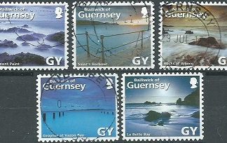 Guernsey #997a - 997e 2008