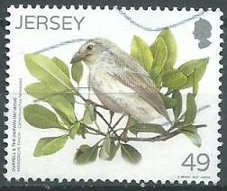 JERSEY Mi#2123  2017 "Pinzón de manglar"