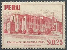 PERU #462  1953 Nueva