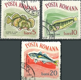 RUMANIA #1635 - 1637  1964