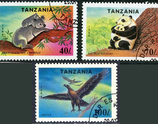 TANZANIA #1287 - 1289   1994