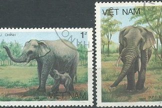 Viet Nam #1733 y #1735   1986