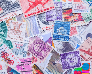 Mixtura Estados Unidos 200 estampillas diferentes usadas