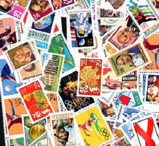 Mixtura 100 estampillas Estados Unidos usadas sin repetidas