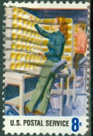 ESTADOS UNIDOS # 1494  1973 «Clasificación del correo»