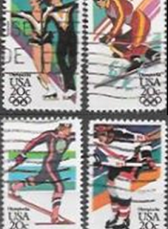 ESTADOS UNIDOS # 2067 - 2070  1984  Serie completa