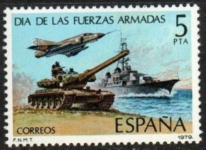 España #2152 1979 "Dia de las fuerzas armadas"