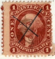 Estados Unidos   #R3c 1866 "George Washington"