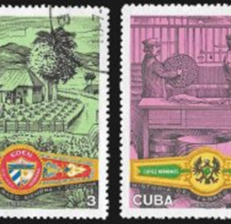 Cuba #1534 y #1536  1970