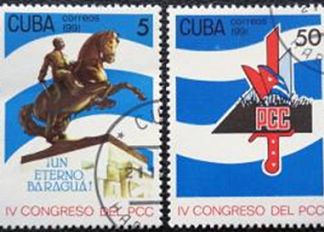 Cuba #3351 - 1352 1991 Serie completa