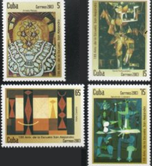 Cuba #4285 - 4288 2003 Serie completa