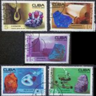 Cuba #4413 - 4417 2004 serie completa