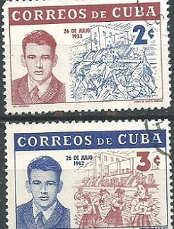 Cuba #743 - 744   1962  Serie completa