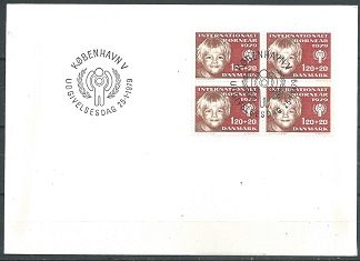 Dinamarca #B58 1979 F.D.C.