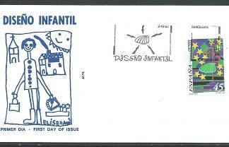 España #2751   1993  F.D.C.  "Pintura infantil"