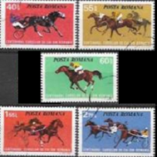 RUMANIA #2475 - 2479   1974  Serie completa