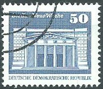 Alemania Republica Democratica  #1615  1974   21x171/2mm
