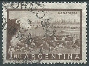 Argentina #635 1958