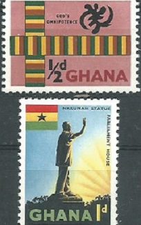 GHANA  #48 - 49  1959 Nuevas NH
