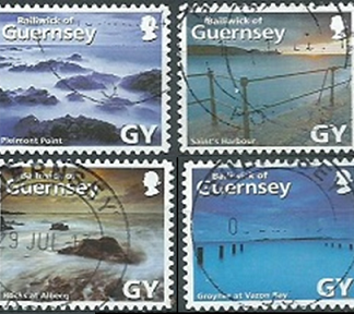 Guernsey #997a - 997d 2008