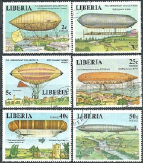 LIBERIA #801 - 806  1978  Serie completa NH