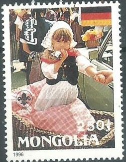 Mongolia #2247L  1996