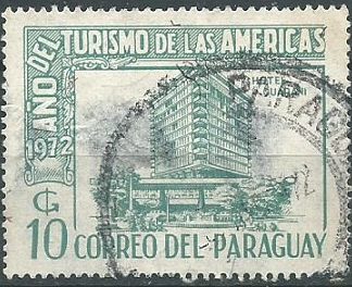 PARAGUAY #1471  1972  Daño posterior