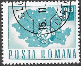 RUMANIA #1984  1968