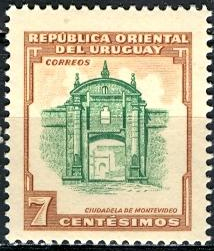Uruguay  #610  1954  Nueva