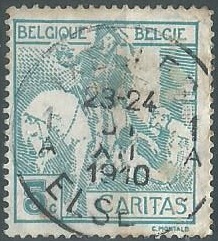 Belgica #B3 1910