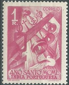 India Portuguesa #496 1951 Nueva NH